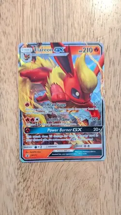 Eeveelution GX Package Eevee Flareon Vaporeon Jolteon Pokemon TCG Card Holo - Image 3