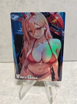Power Trading Card Waifu Goddess Story Anime Girl holo Karte Manga Full Art - Image 1