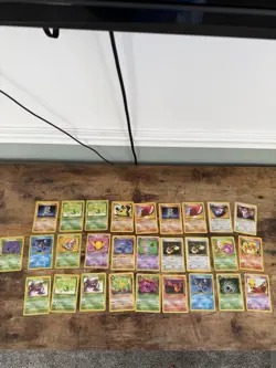 28 Card Team Rocket Pokemon Card Lot 2000 TWO RARE CARDS - Image 1