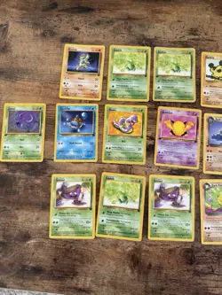 28 Card Team Rocket Pokemon Card Lot 2000 TWO RARE CARDS - Image 2