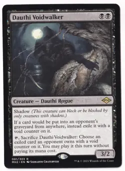 Magic The Gathering Modern Horizons 2 #81 Dauthi Voidwalker - Image 1