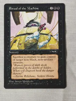 NM Ritual of the Machine Alliances Mtg Magic the Gathering - Image 1
