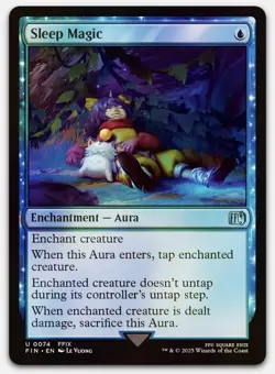 Sleep Magic 0074 FOIL Magic the Gathering MTG Final Fantasy NM-M - Image 1