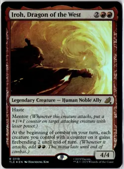 Iroh, Dragon of the West #0119 (Foil) (TLE) Avatar: The Last Airbender Eternal - Image 1