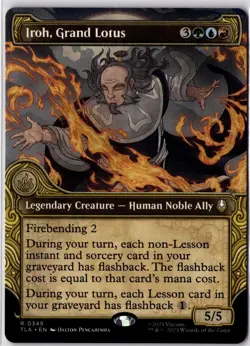 Iroh, Grand Lotus #349 Elemental Frame Showcase (TLA) Avatar: The Last Airbender - Image 1