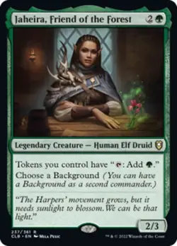 Jaheira, Friend of the Forest - NM (MTG Battle for Baldurs Gate 237) - Image 1