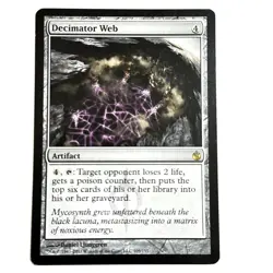 Decimator Web 105 R Mirrodin Besieged Magic the Gathering MTG LP - Image 1