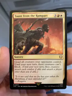 Taunt from the Rampart | Normal | Commander: The Lord of the Rings: Tales of Mid - Image 1