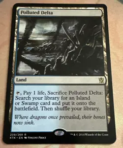 Polluted Delta - Khans of Tarkir - MTG - 239/269 - Image 1
