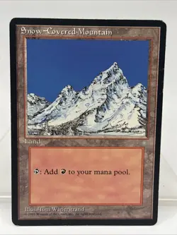 Snow-Covered Mountain Ice Age Regular MP/HP - Image 1
