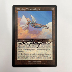 SIGNED SKYSHIP WEATHERLIGHT PLANESHIFT MARK TEDIN HP MTG - Image 1