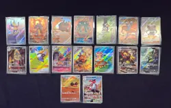 Pokemon Black Bolt & White Flare - 16 Art Rare Full Arts| - Image 2