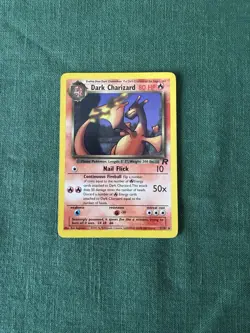 Pokemon TCG Team Rocket Dark Charizard 21/82 Non Holo MP - Image 1