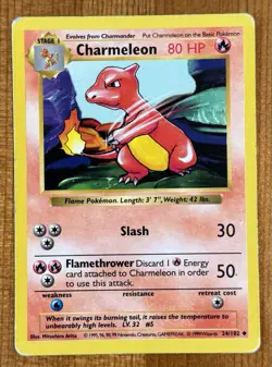 Vintage Pokemon Lot, Shadowless Charmander Charmeleon Ivysaur, Mixed Cond. - Image 4