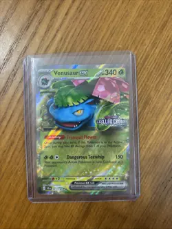 Venusaur EX 001/142 - Stellar Crown - Stamped Card - NM/M Pokemon TCG - Image 1