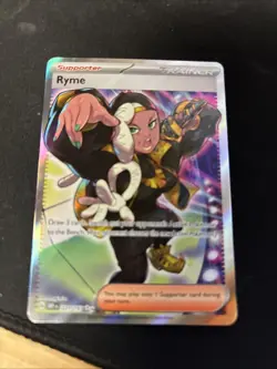 Pokemon TCG Ryme SV03: Obsidian Flames 221/197 Holo Ultra Rare - Image 1