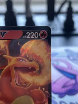 Pokemon TCG Crown Zenith Charizard v Ultra Rare Card 18/159 NM Condition - Image 4