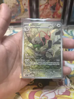 Pokemon Unfezant Illustration Rare 150/086 Black Bolt Light play LP - Image 5