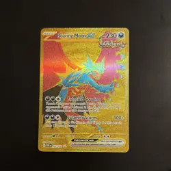Pokemon Roaring Moon ex Special Illustration Rare Holo SV04 262/182 230 HP - Image 1