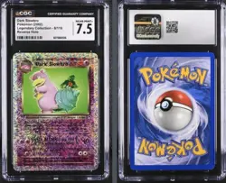 POKEMON CGC 7.5 Dark Slowbro 8/110 2002 Legendary Collection RARE!! Reverse Holo - Image 1