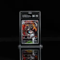 Pokemon 2025 Team Rocket's Houndoom 100 AR Glory of Team Rocket Japanese TAG 10 - Image 1