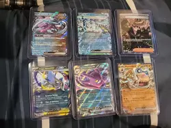 Lot Of 6 Pokemon Tcg Cards Mega Ex Full Art - Image 1