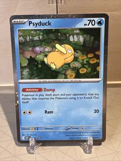 Psyduck Mega Evolution Cosmos Black Star Promo Pokemon TCG 007 2025 MEP EN - Image 1