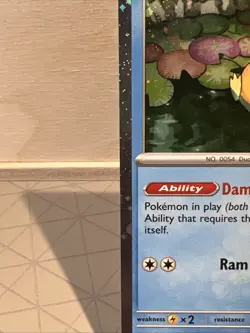 Psyduck Mega Evolution Cosmos Black Star Promo Pokemon TCG 007 2025 MEP EN - Image 3