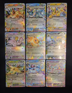 Lot Of 9 Pokemon Eeveelution EX Set - Prismatic Evolutions - NM - Umbreon Eevee - Image 1