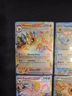 Lot Of 9 Pokemon Eeveelution EX Set - Prismatic Evolutions - NM - Umbreon Eevee - Image 2