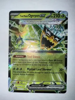 Teal Mask Ogerpon ex - 012/131 - Pokemon TCG Prismatic Evolutions Double Rare NM - Image 2