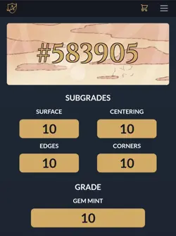 Victini 271/Sv-p Promo BBWF Card File Set Pokemon TCG ACE 10 (Perfect Subgrades) - Image 3