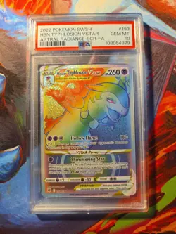 PSA 10 Hisuian Typhlosion VSTAR Astral Radiance #193/189 Pokemon - Image 1