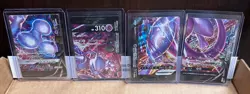 Mewtwo V Union Sequential Set Of 4 2021 Pokemon Japanese - Image 2