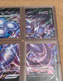 Mewtwo V Union Sequential Set Of 4 2021 Pokemon Japanese - Image 4