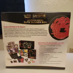 SEALED Pokemon TCG Sword & Shield Lost Origin Pokemon Center Elite Trainer Box 820650851353 - Image 3