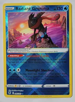 Radiant Greninja 2022 Pokemon #046 - Astral Radiance SWSH - NEAR MINT - MINT!! - Image 1