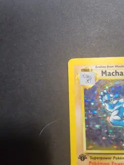 Pokemon Machamp Holo Rare Unlimited Base Set 8/102 1999 100HP - Image 5