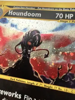 Pokemon TCG Houndoom Aquapolis Holo Rare 2002 H11/H32 - Image 3