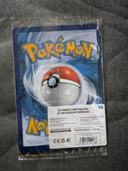Pokemon x Natural History Museum Pikachu at the Museum Jumbo Promo - Sealed - Image 2