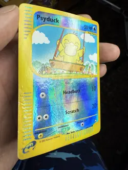 Pokemon AQUAPOLIS 🐥🌊 #104/147 Psyduck - Reverse Holo HP/DMG - Image 5