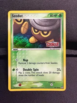 Pokemon Ex Power Keepers Seedot Reverse Holo (60/108) NM - Image 1