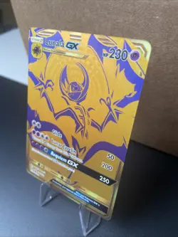 Pokemon TCG Lunala GX Sm103a Promo NM GOLD - Image 3