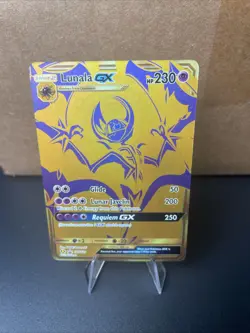 Pokemon TCG Lunala GX Sm103a Promo NM GOLD - Image 4