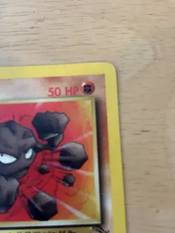 Pokemon TCG Geodude Fossil 47/62 1st Edition Basic 50 HP Regular English 1999 - Image 4