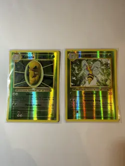 Pokemon TCG Kakuna & Beedrill Evolution Set Bundle Reverse Holo NM - Image 3