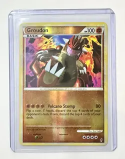 Pokemon TCG Groudon Call Of Legend 6/95 Reverse Holo Rare MP 🔥 - Image 3