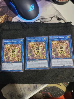 3 x Trickstar Bloom (FLOD-EN039) - Common - 1st Edition - Image 1