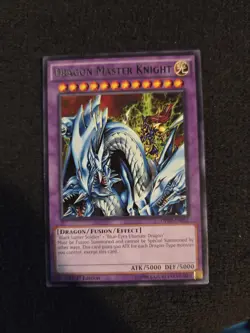 YUGIOH: Dragon Master Knight DPRP-EN012 1st Edition Rare Near Mint - Image 1