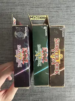 Yu-gi-oh! 3 Starter Deck JOEY YUGI PEGASUS BOITE VIDE OCCASION ENGLISH EDITION - Image 4